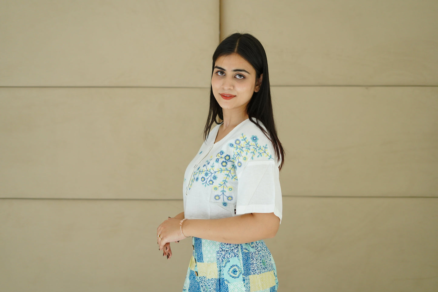 Fresh blue Iris Co-Ord set