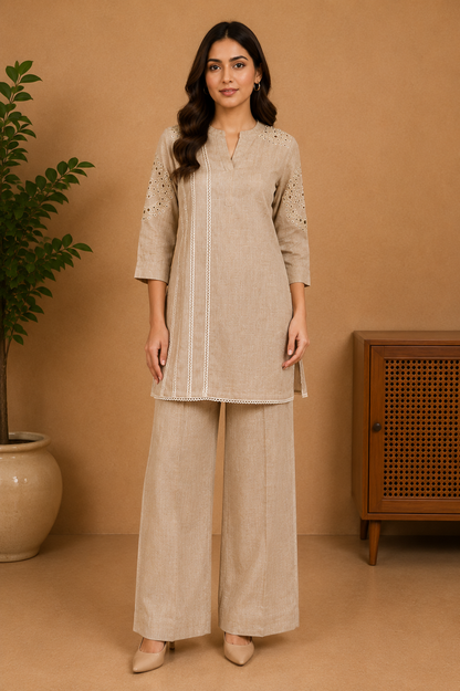 Desert Bloom Jute Coord Set