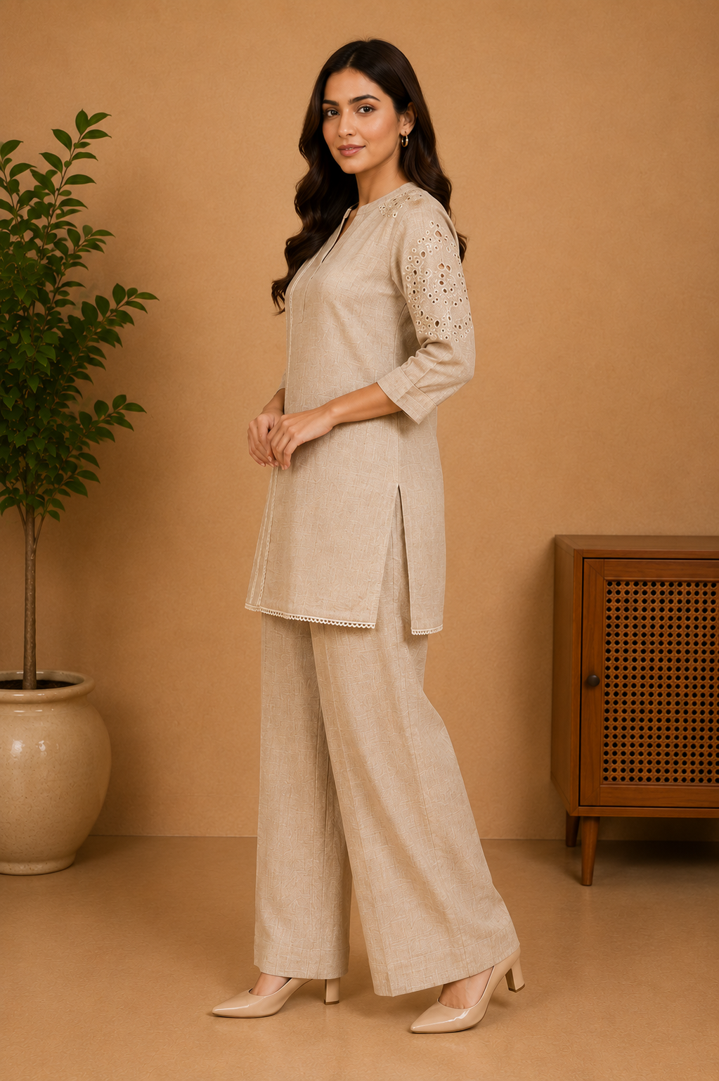 Desert Bloom Jute Coord Set