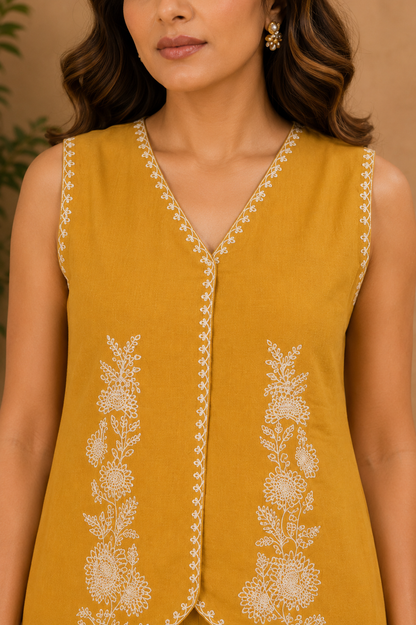 Sunehri Bloom Coord Set