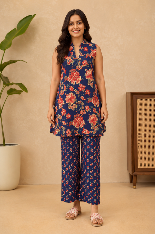Neelpari Co-ord set