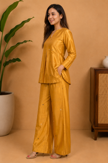 Abeer kosa silk co-ord set