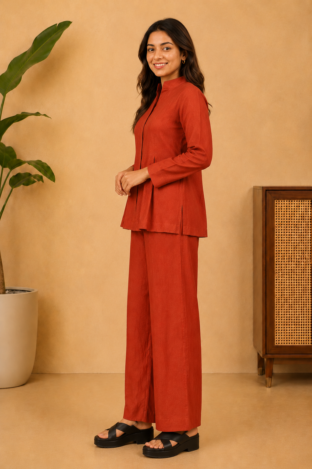 Sunshine rust orange co-ord set