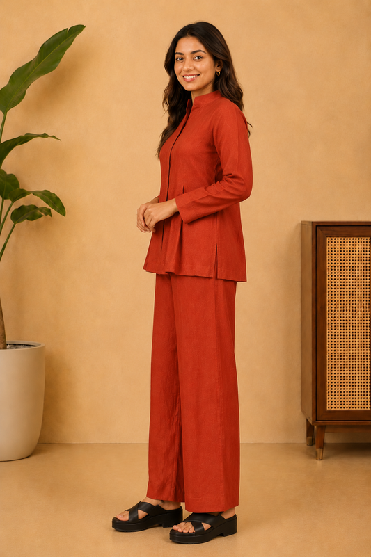 Sunshine rust orange co-ord set