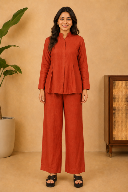 Sunshine rust orange co-ord set