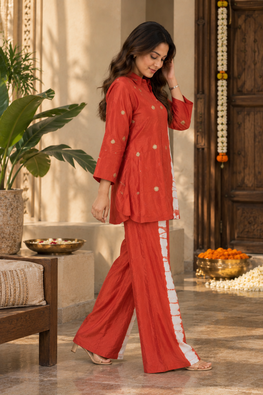 Kesariya Co-ord set