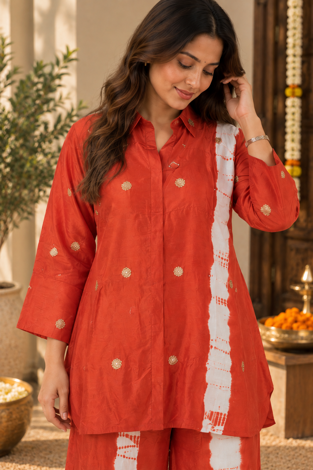 Kesariya Co-ord set