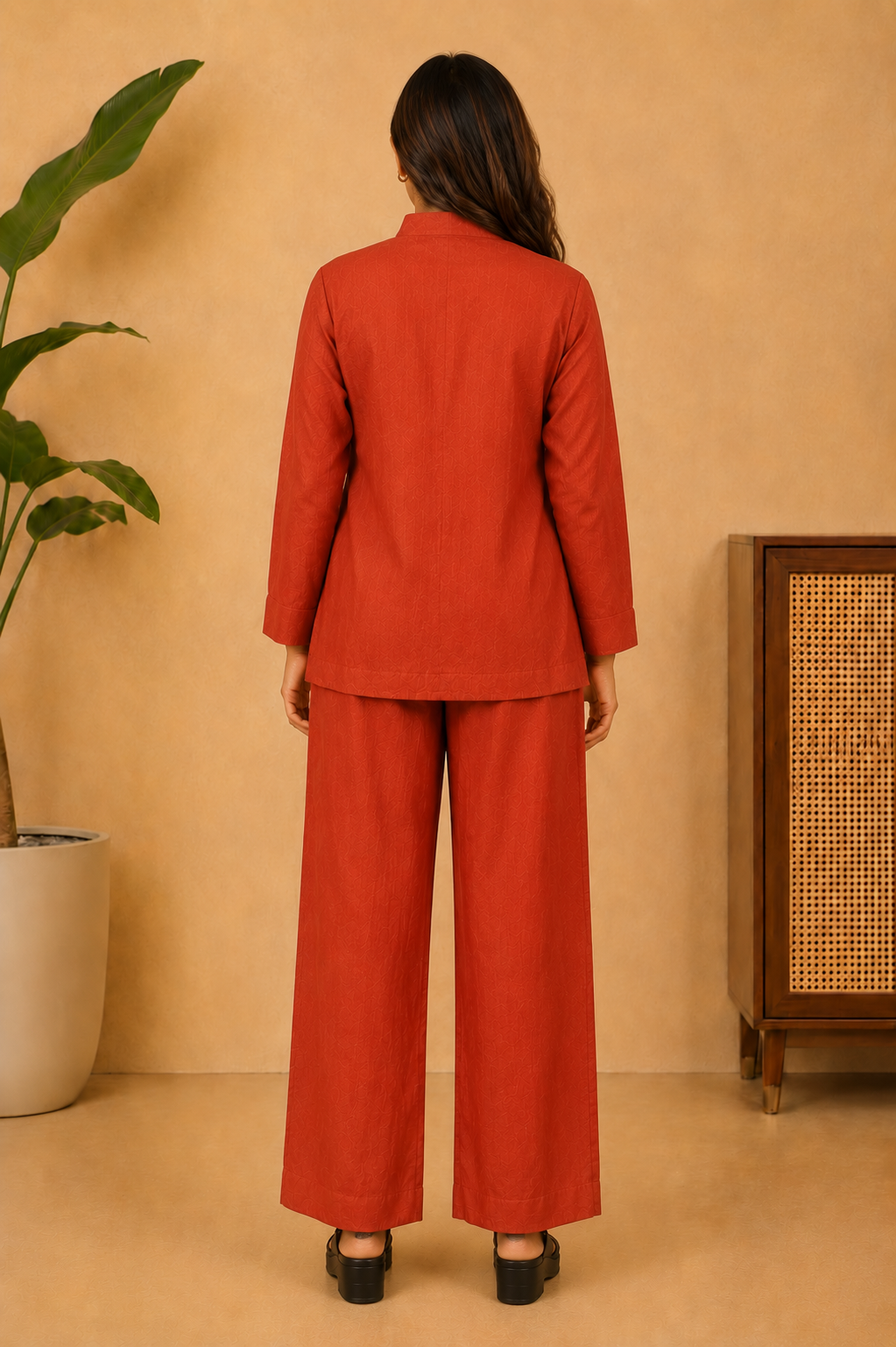 Sunshine rust orange co-ord set
