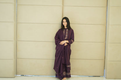 Purple Pancy Suit Set