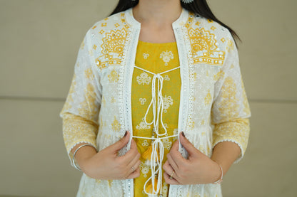 Yellow Nikhar Dress